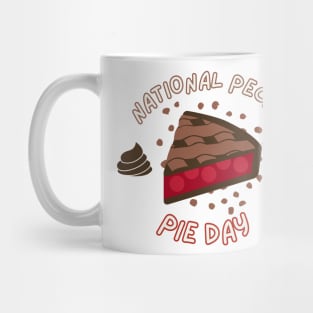 National Chocolate Pecan Pie Day Lovers Mug